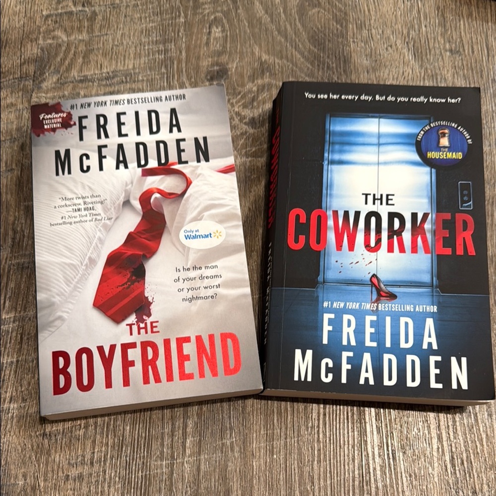 Freida McFadden Book Set - The Coworker & The Boyfriend